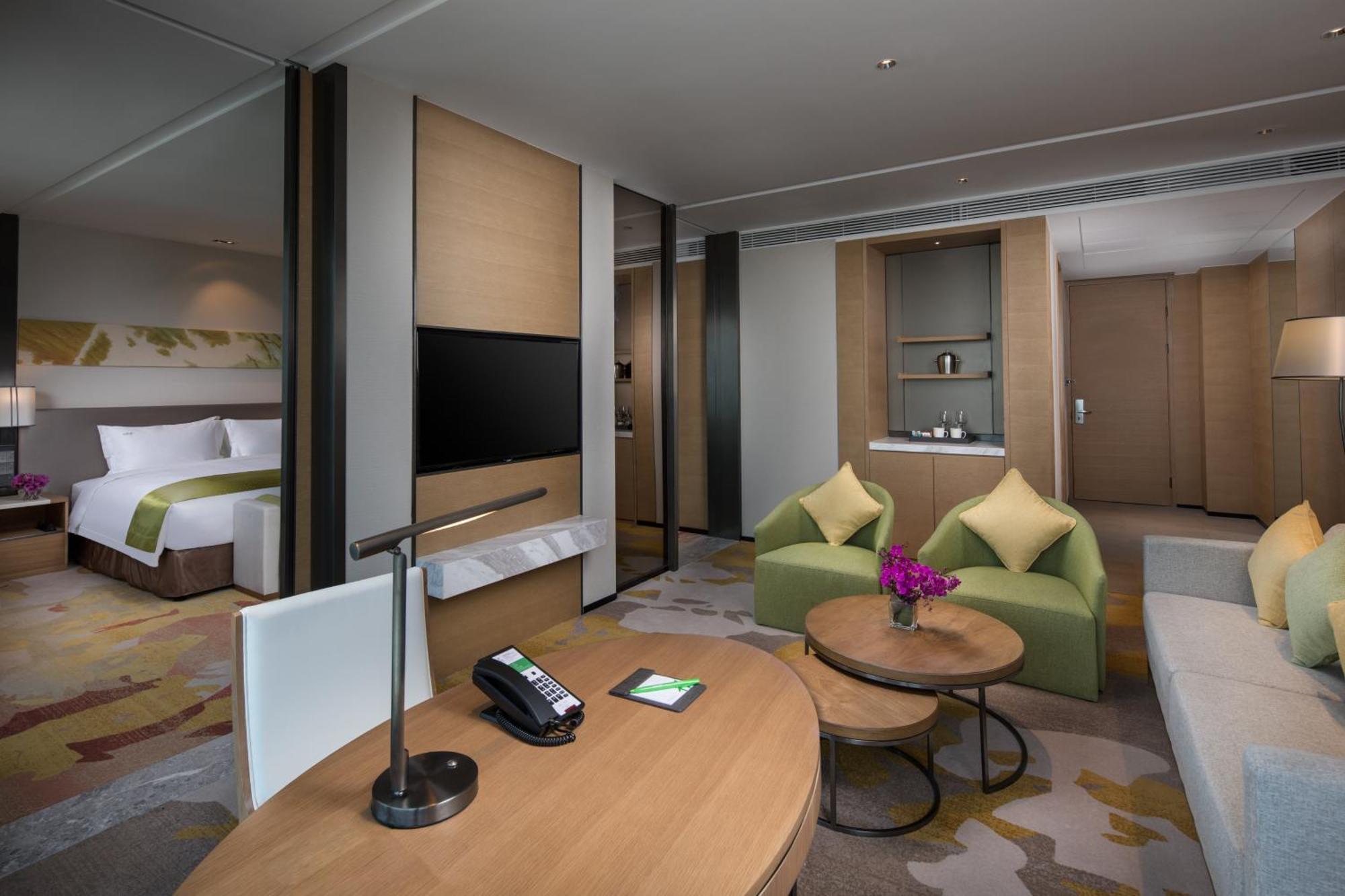 Holiday Inn Nanjing Harbour By Ihg מראה חיצוני תמונה